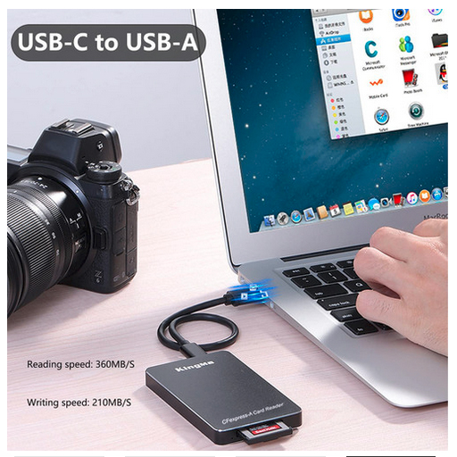 Kingma CFexpress A USB3.1 Card Reader - 4